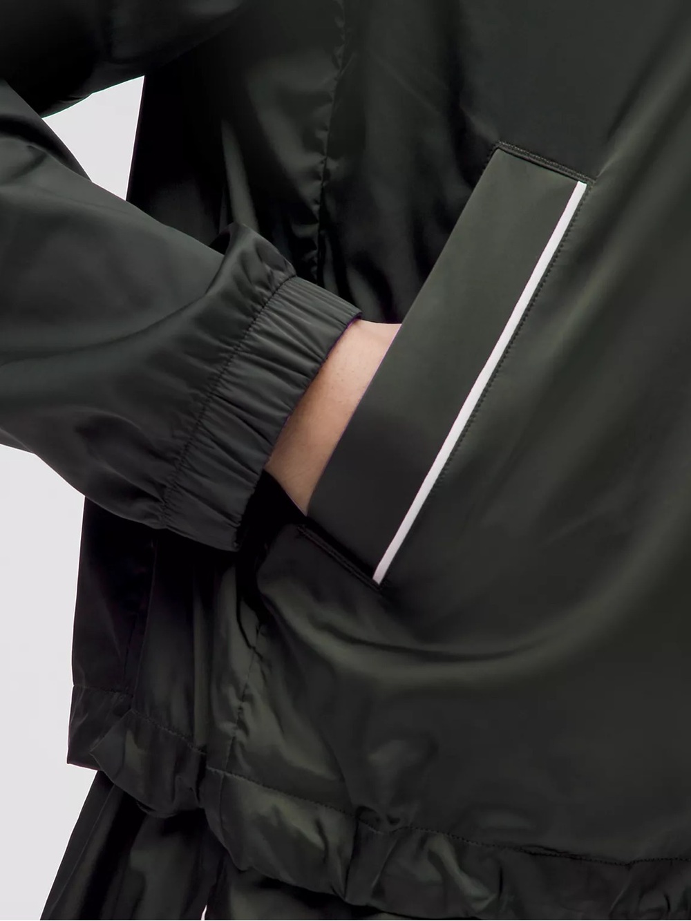 lululemon athletica Forest Green Bomber Jacket - Picture 3 of 9